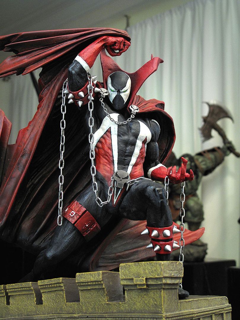 spawn 20th anniversary resin statue